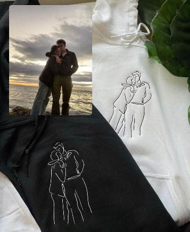 Custom Photo on Hoodie